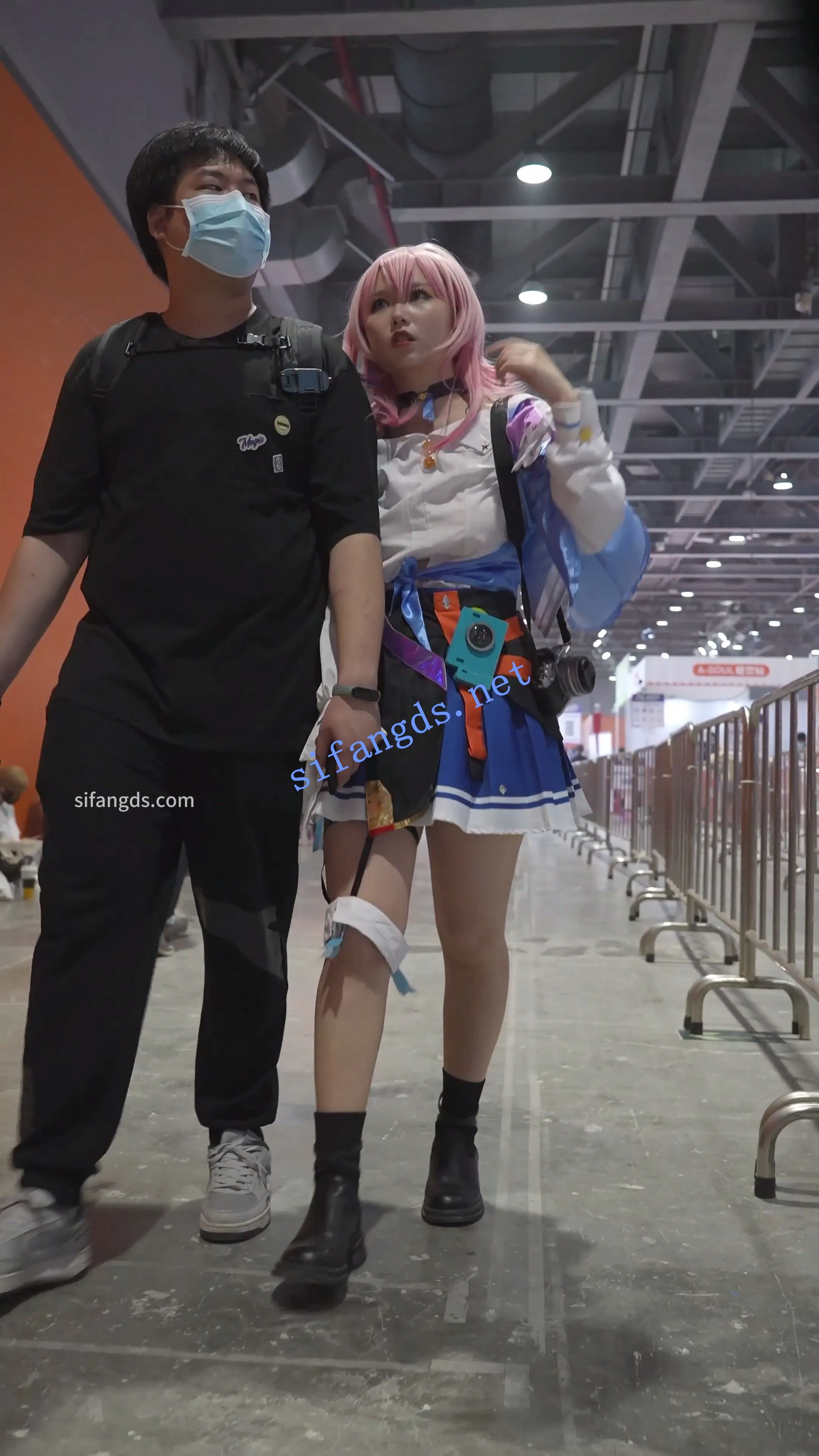 【xxn-317】星穹铁道三月七cos小姐姐..百褶裙竟然配骚丁